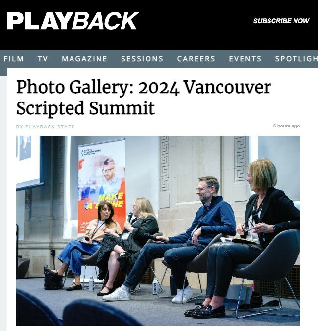 2024 Vancouver Scripted Summit in Playback
